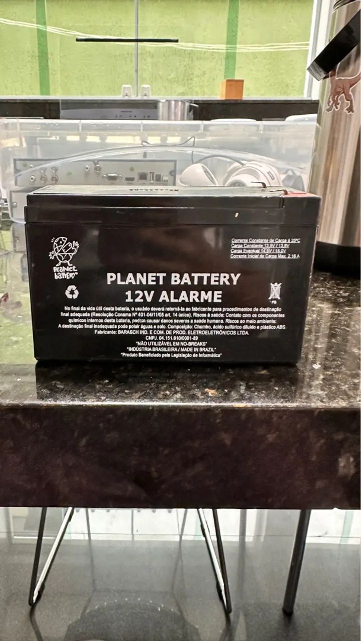 Bateria 12v Alarme Planet Battery - Foto 2