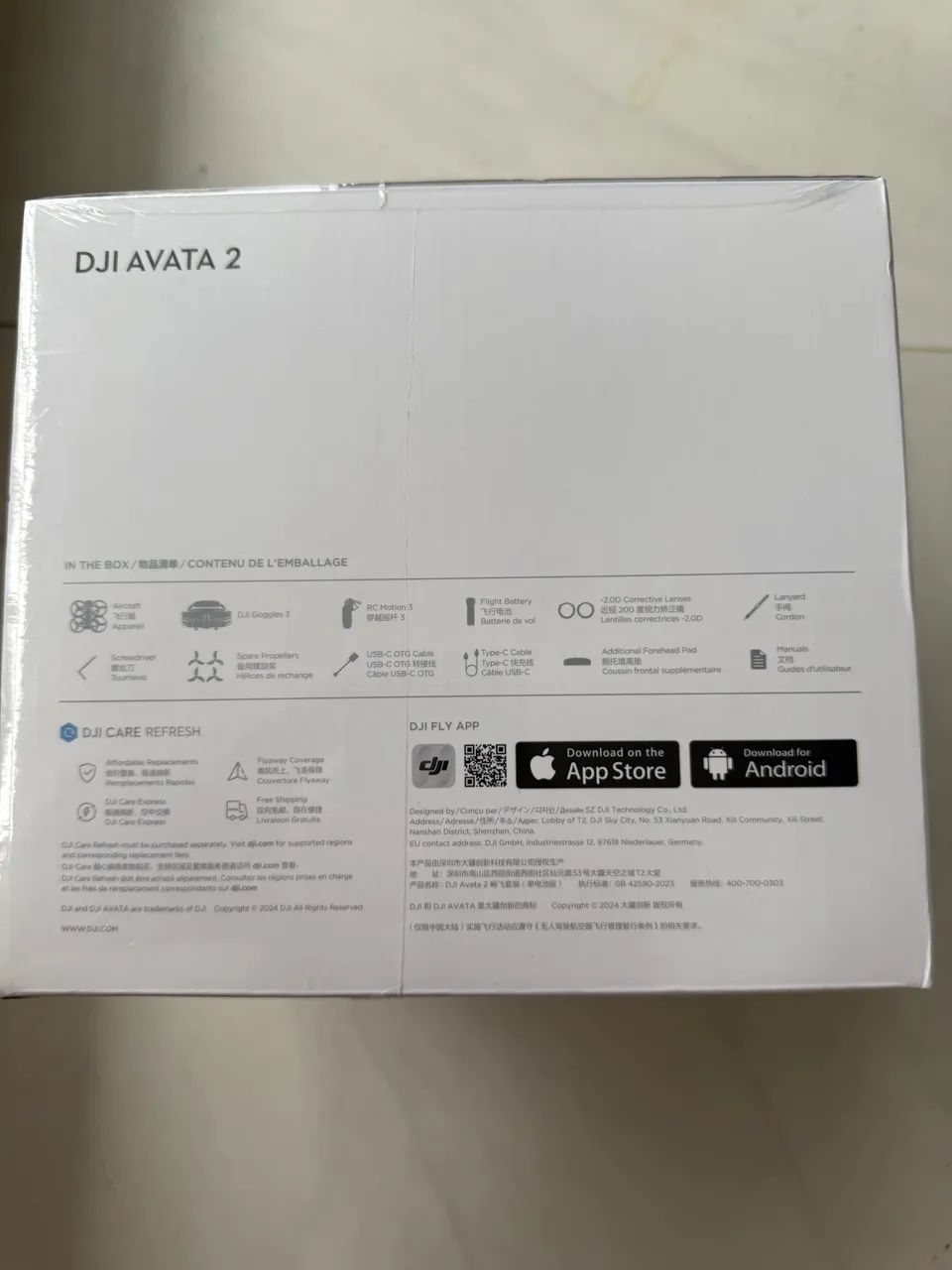DJI AVATA 2  FLY MORE COMBO 1 BATERIA ,NOVO !!  - Foto 4