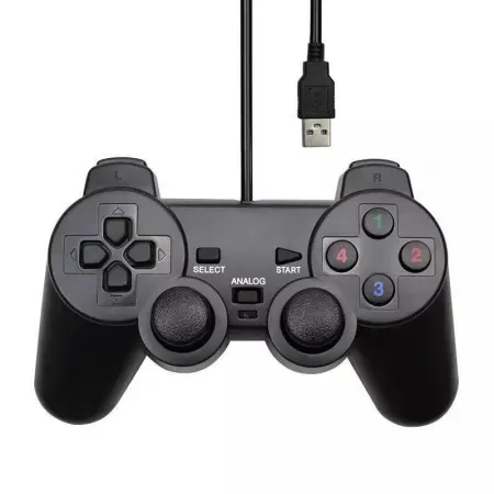 Controle Joystick Usb Para Pc Com Fio Knup KP-CN701 - Diversão