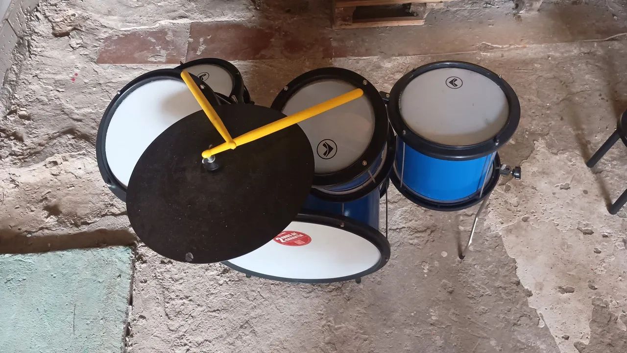 Bateria Infantil KLUEN 4 peças - Foto 2