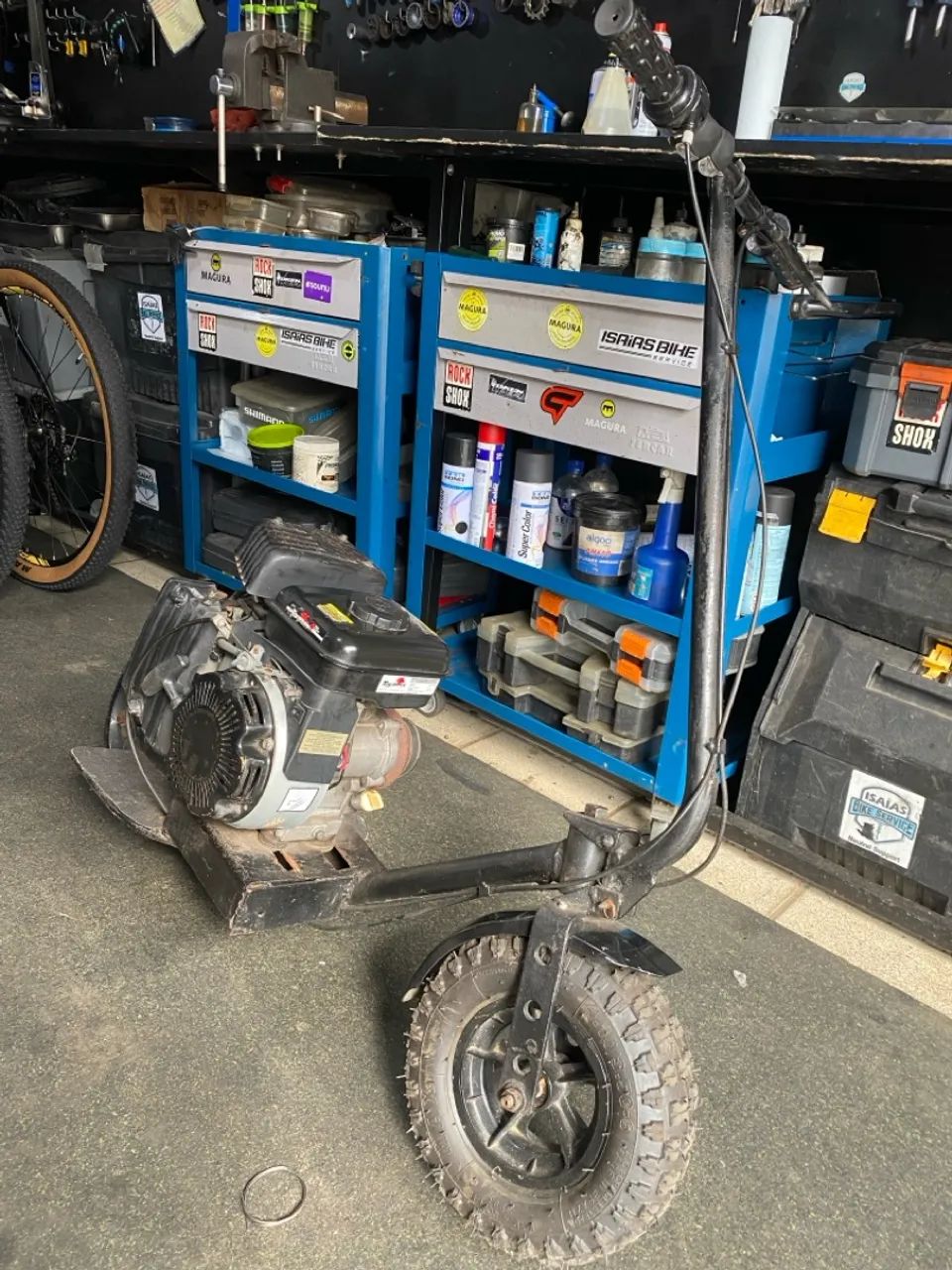 Walkmachine Patinete motorizada a Gasolina 4 tempos Off-Road - Foto 2