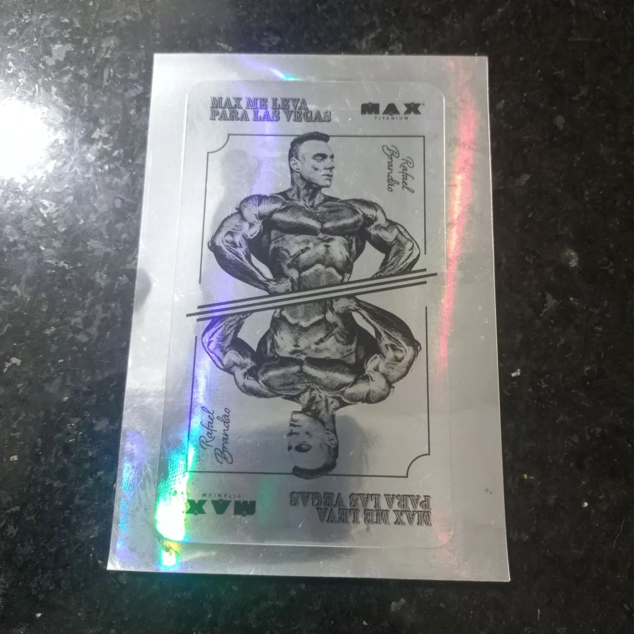 Cartão Cromado Max Titanium - Rafael Brandão<br>