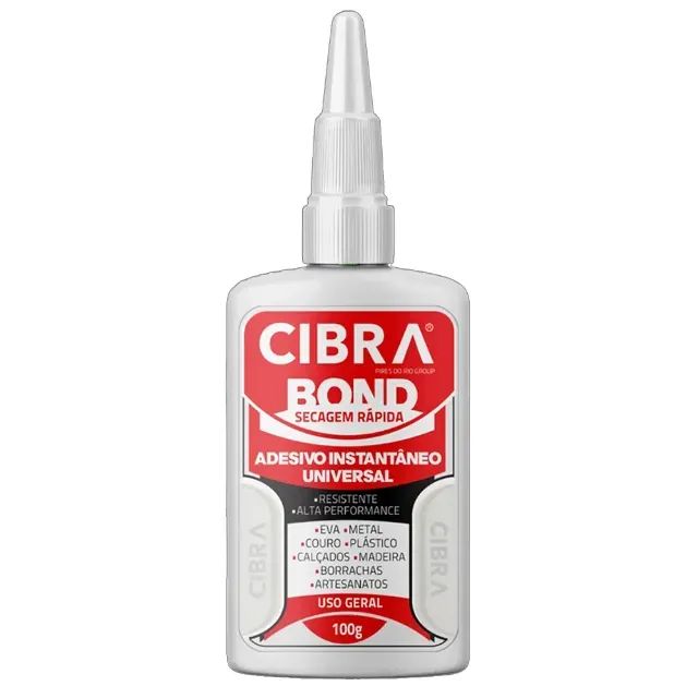 Adesivo Instantâneo 100g CIBRA BOND 