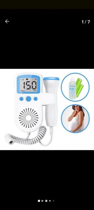 Aparelho ouvir frequência do bebê 