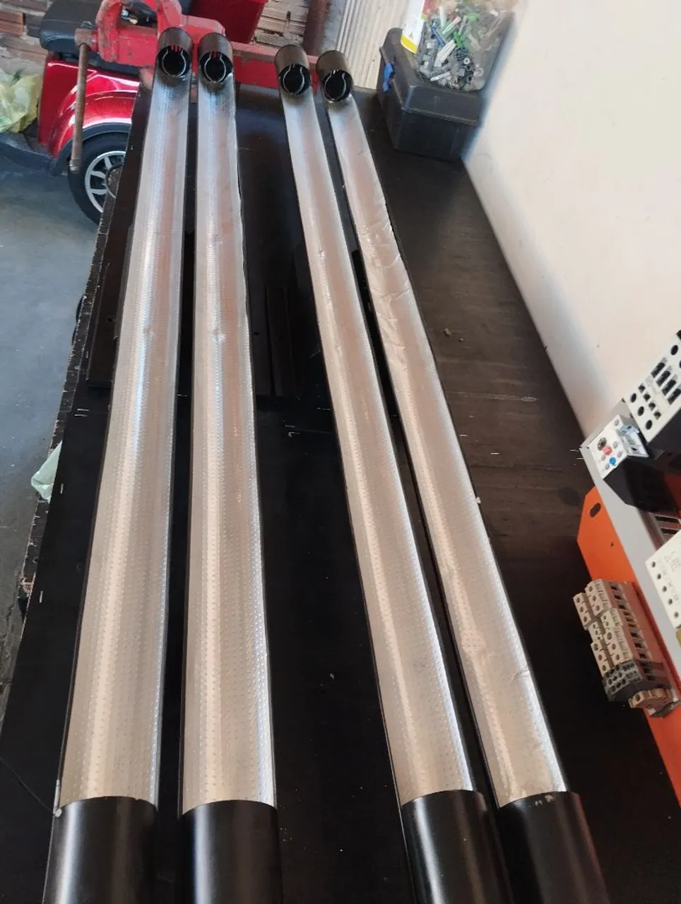 4 Tubos de LED para Iluminação