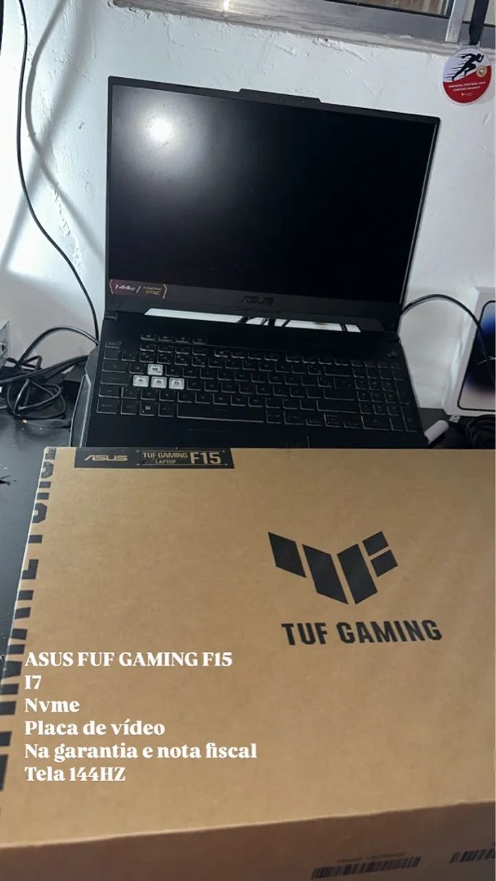 Notebook Gamer ASUS TUF F15
