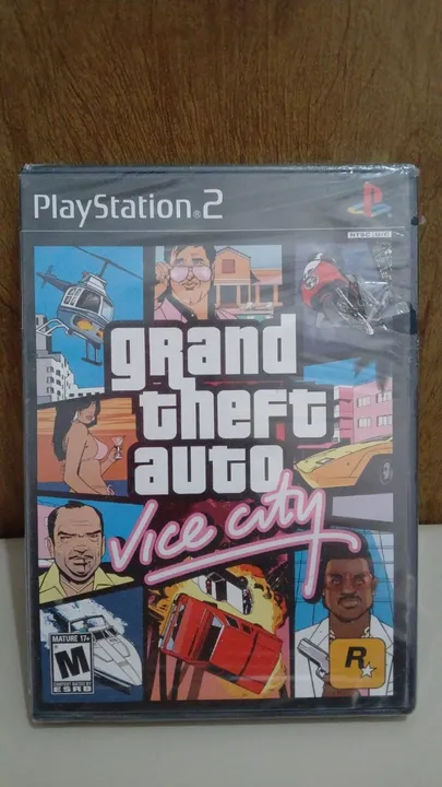 GTA VICE CITY PS2 ORIGINAL LACRADO