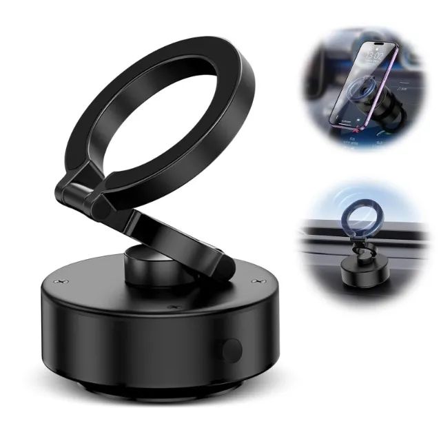 Suporte Celular Magnético 360° com Sistema de Vácuo - Foto 2
