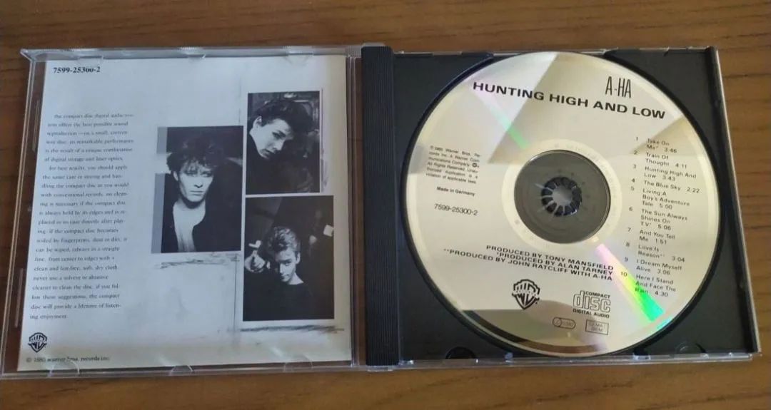 CD a-ha Hunting High and Low Importado Alemanha Impecável  - Foto 3