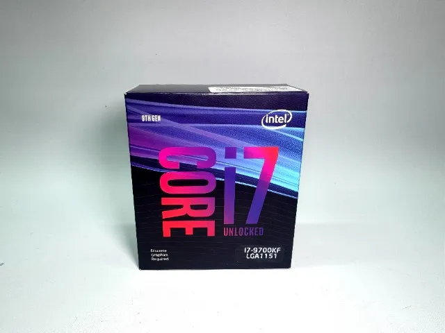 Processador Intel Core 7 9700KF 9° Geração 4,90Ghz 12M Cache Novo 12x Cartao