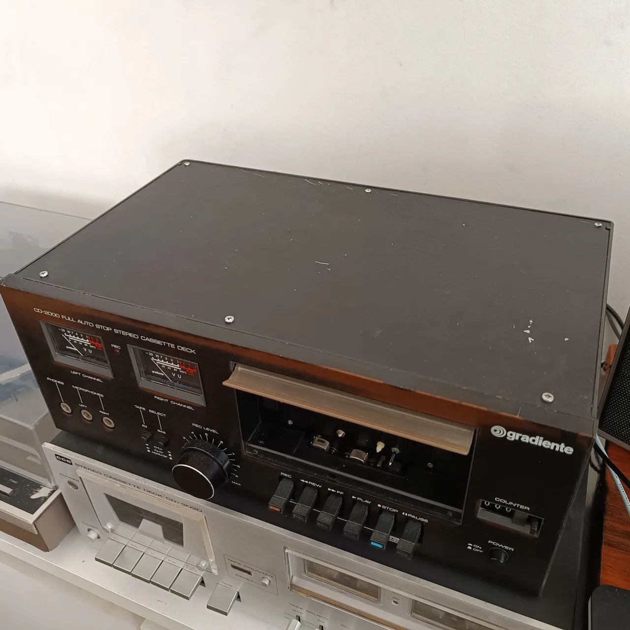 Gravador de Cassete Estéreo Gradiente CD-2000 (tape deck) - Foto 3