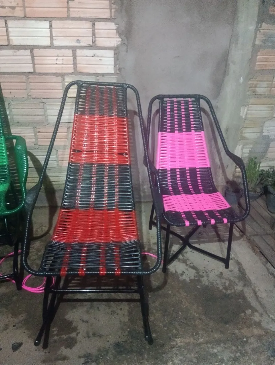 Cadeiras de balanço  novas e semi novas 