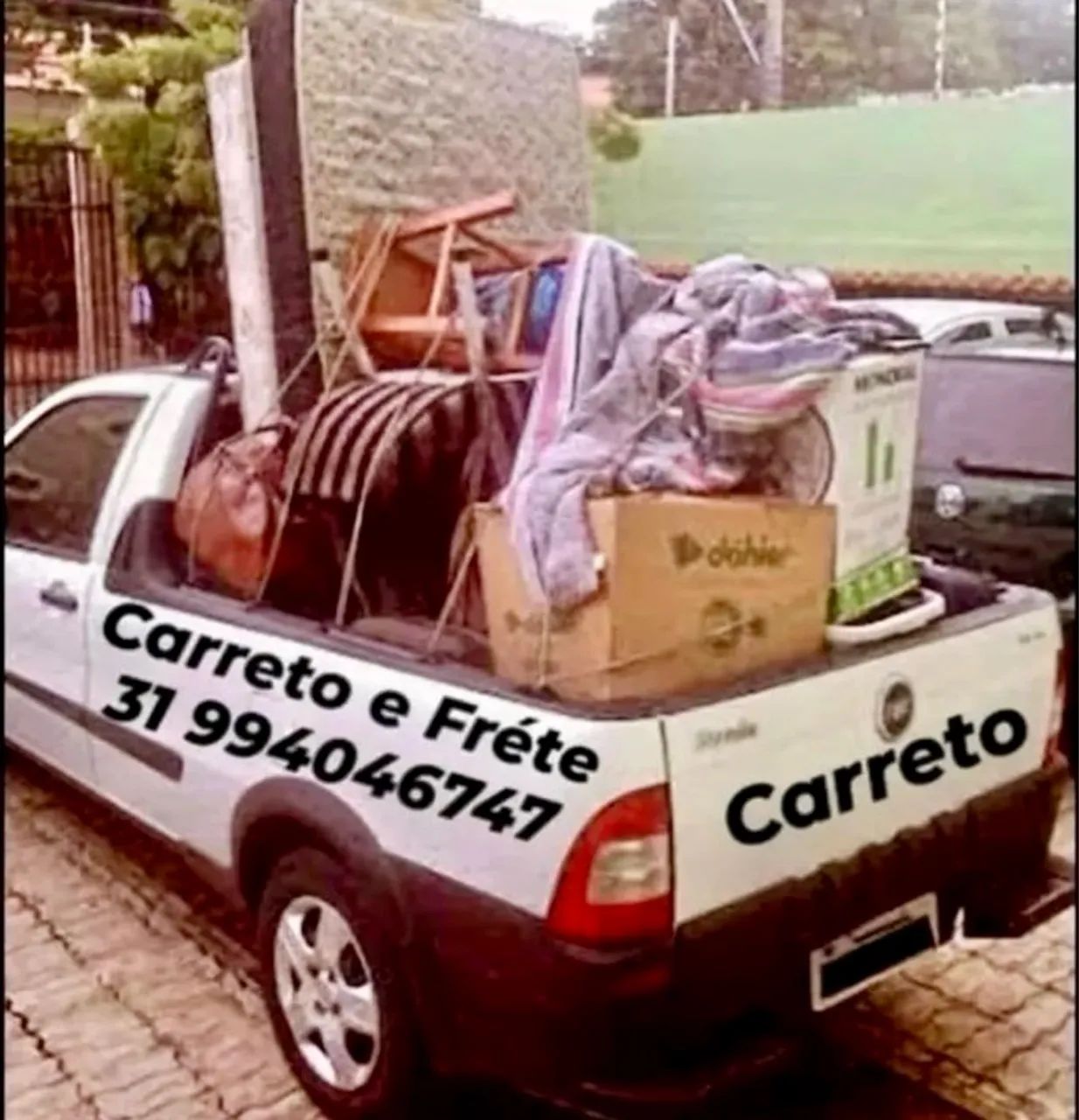 Carretos carreto frete socorro moto contagem betim ibirte bh Eldorado riacho