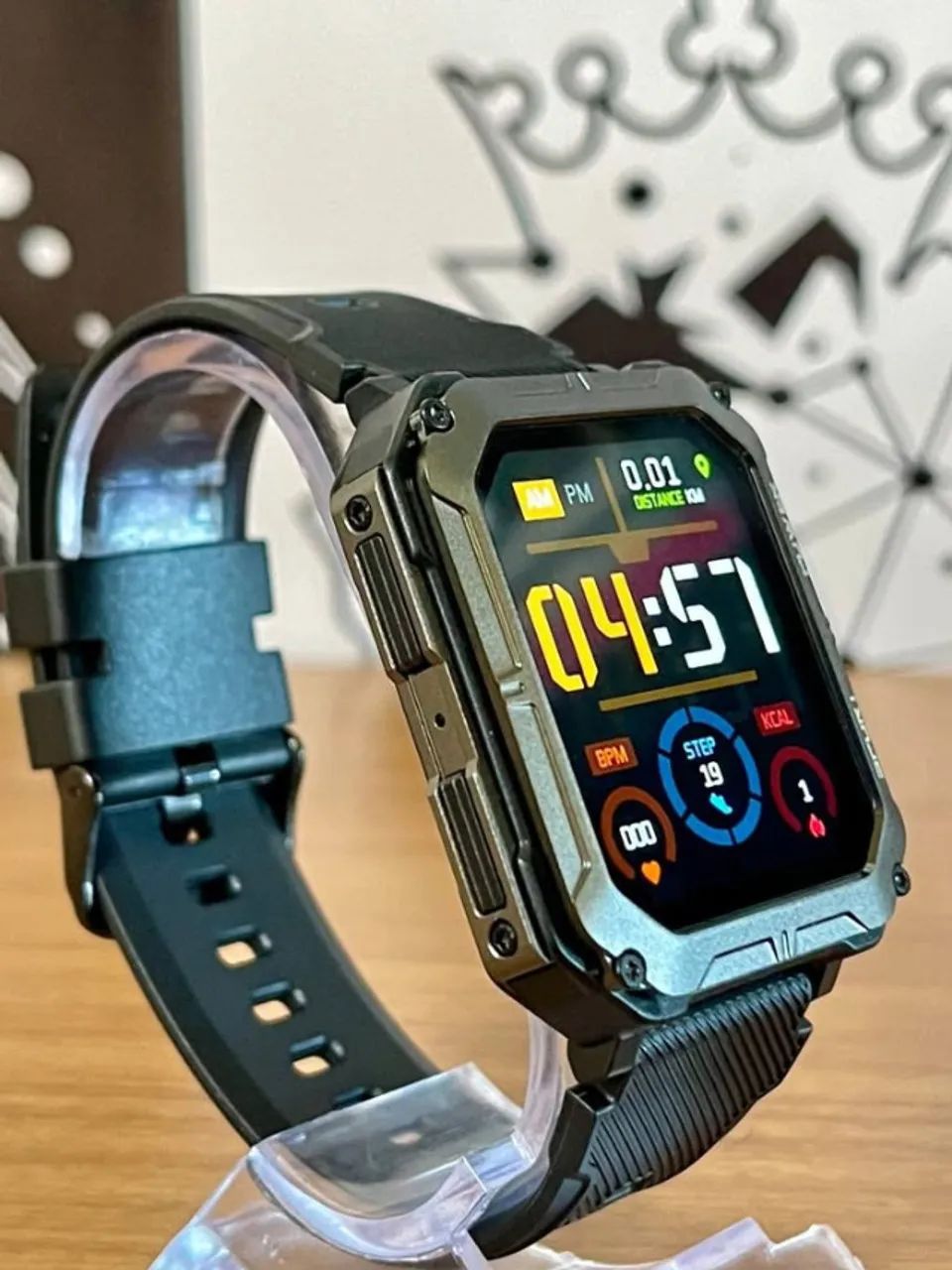 Smartwatch C20 Pro - Prova d'água e Queda. - Foto 2