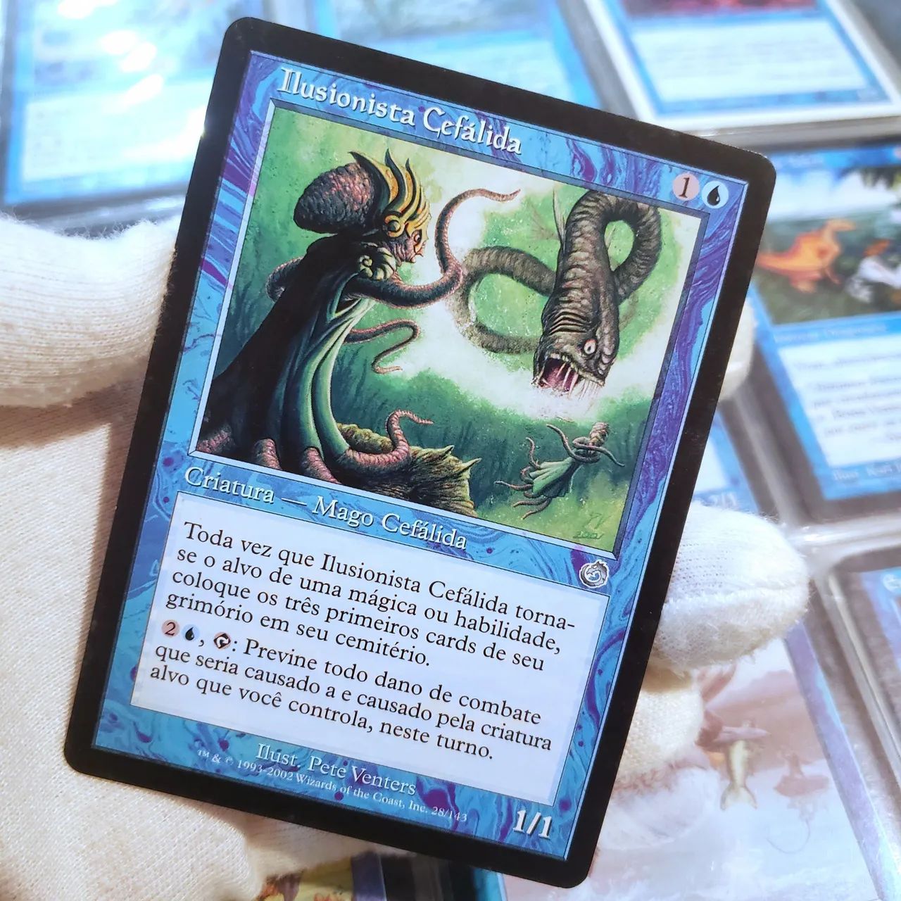 Carta Magic The Gathering - Ilusionista Cefálida