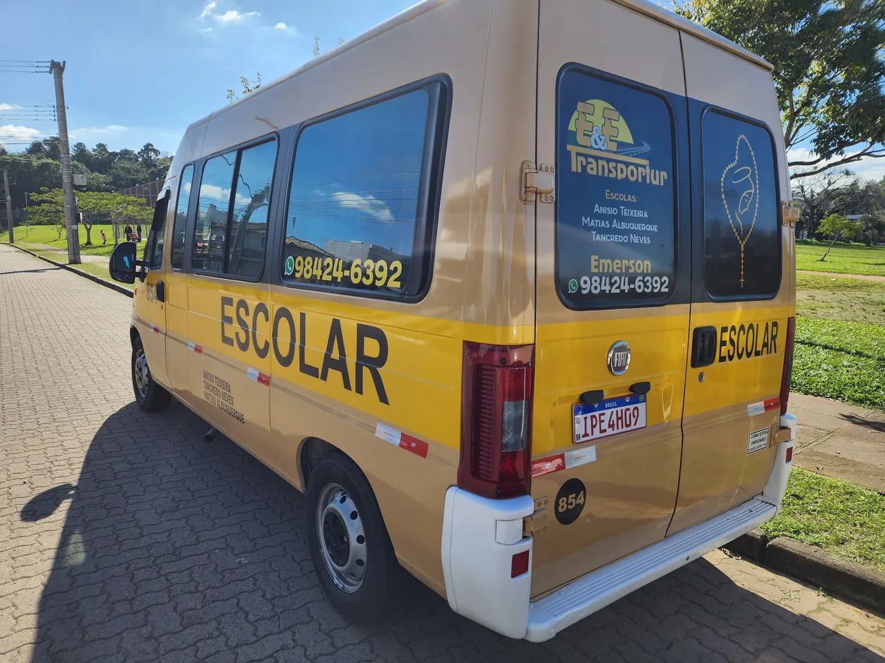 Fiat ducato completa impecavel motor novo - Foto 8