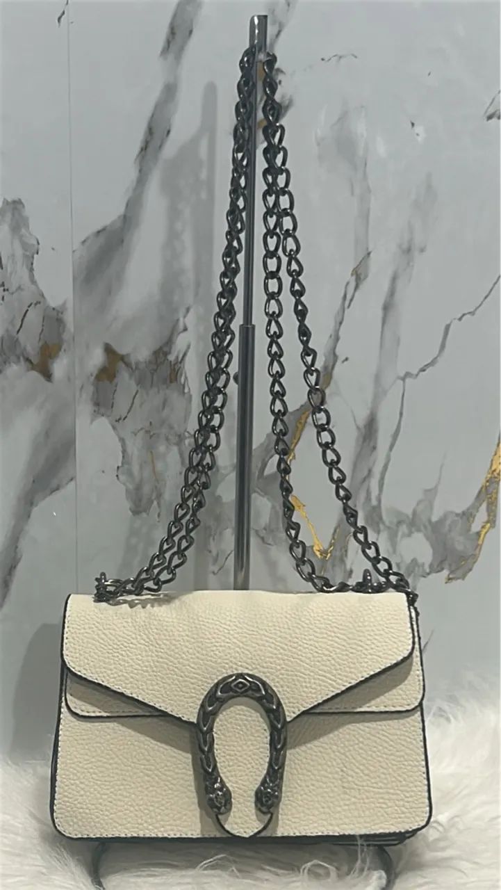 Bolsa de Ombro Off White NOVA!!! 140