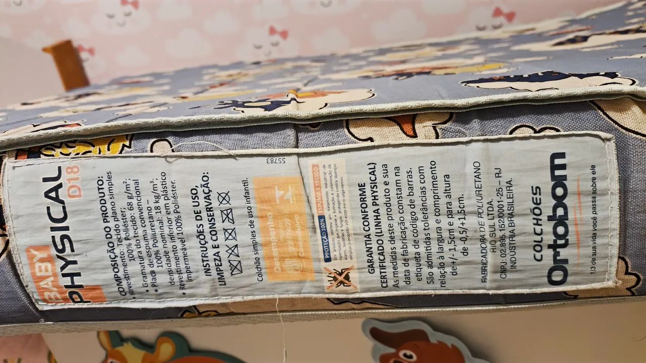 Colchão Infantil - Bebês - D18 ortobom - Foto 3