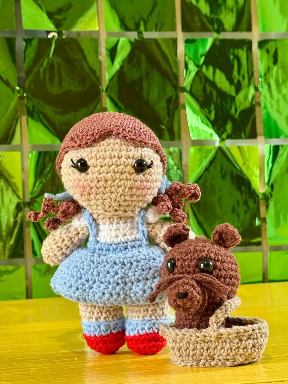 Amigurumi Dorothy e Totó