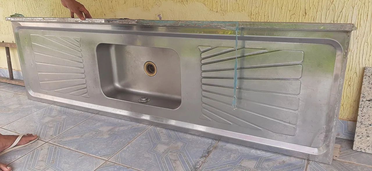 Cuba em inox 2 metros