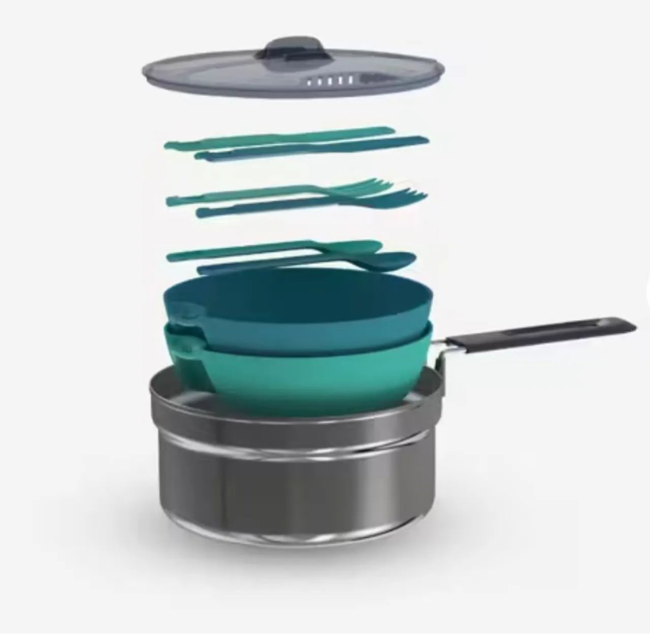 Kit de cozinha para camping Quechua (Novo) - Foto 2