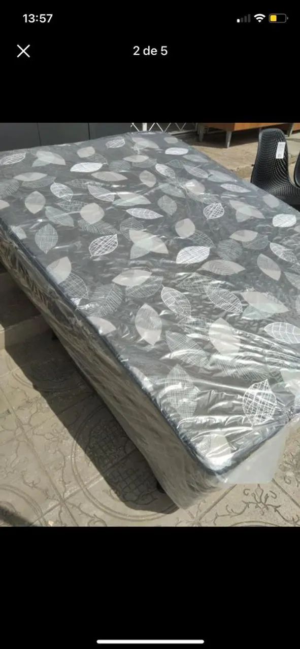 Cama Box conjugado Casal Floral  - Foto 4