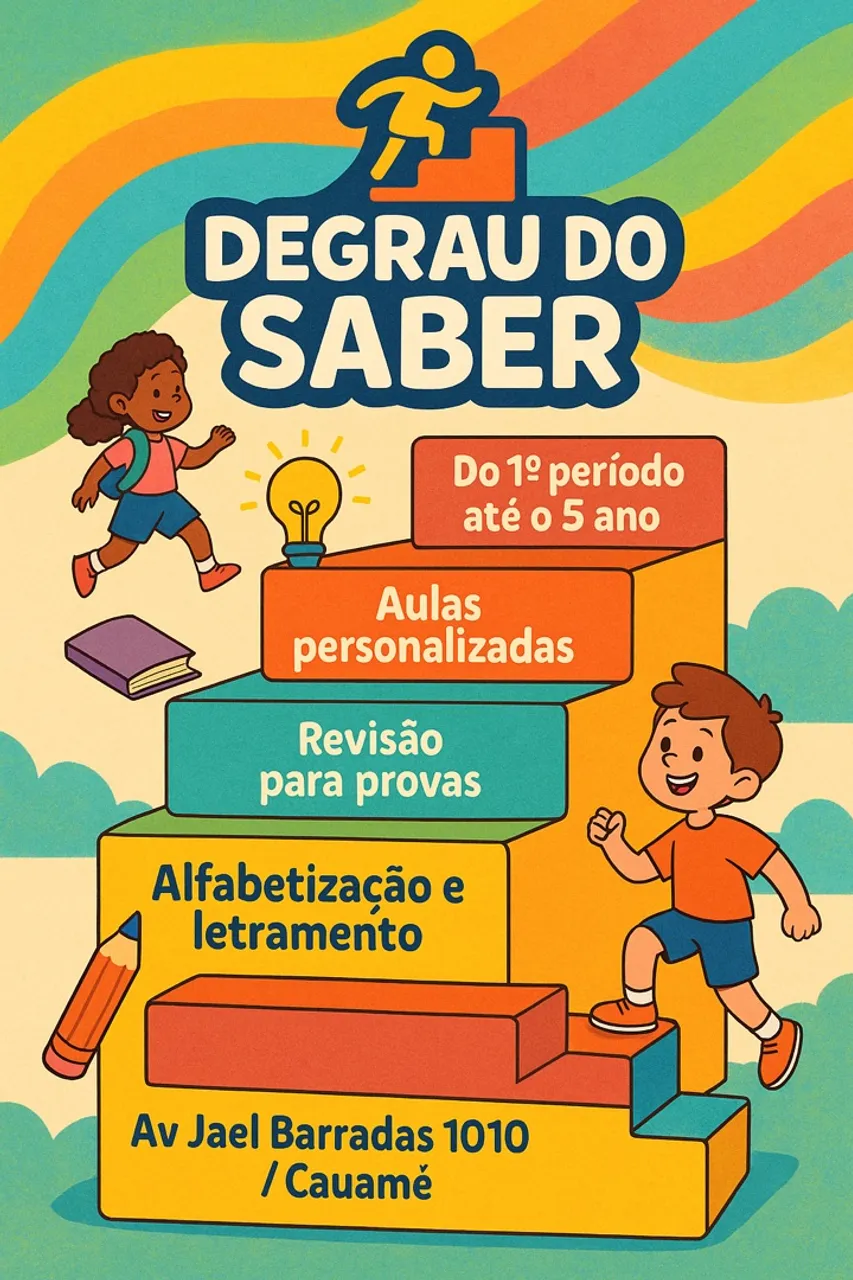 Reforço Escolar Degrau do saber