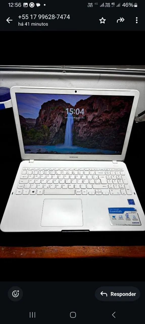 Notebook Samsung Intel - 10x SEM JUROS