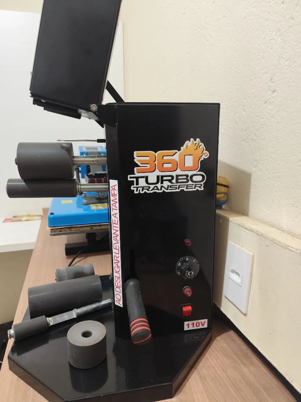 Prensa Giro Turbo Transfer 360 - usada 