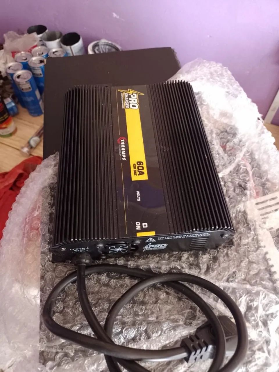 Carregador de Bateria Pro 60A 12V