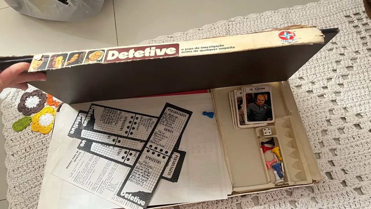 Jogo Detetive- Antigo completo  - Foto 2