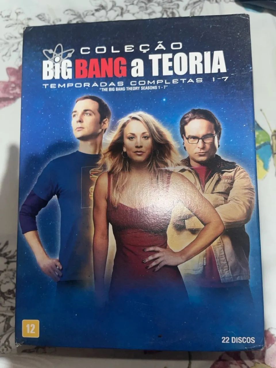 Box Big Bang a Teoria 1 a 7 temporada - CDs, DVDs etc - Serrinha