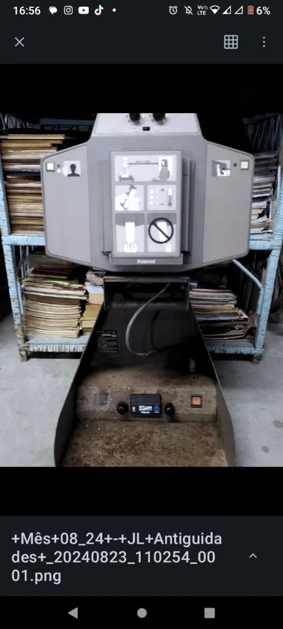 Polaroid ID-100 anos 80