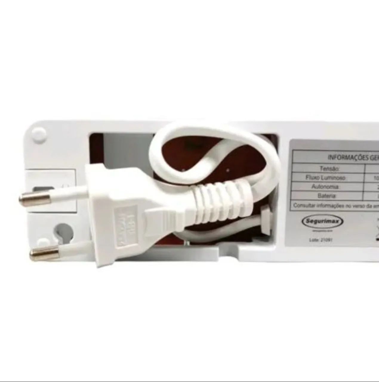 Luminária de Emergência 30 LEDs Super Slim - Foto 4