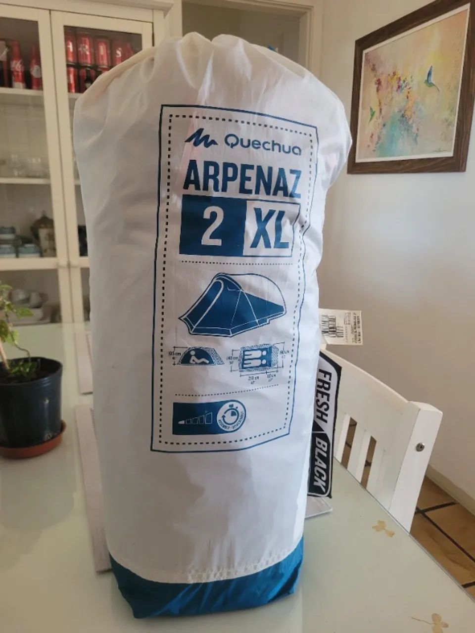 Barraca Arpenaz 2 XL Quechua Fresh Black | Seminova | Oportunidade! | Leia todo o anúncio! - Foto 6