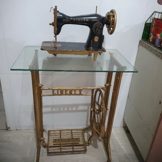 Máquina costura Singer reliquia - Foto 4