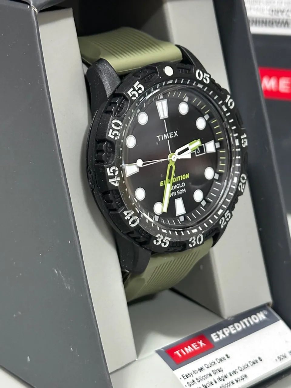 Relógio Timex Expedition indiglo solar novo  - Foto 4