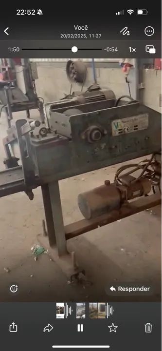 Máquina de fabricat Cumeeira Vortex - Italiana