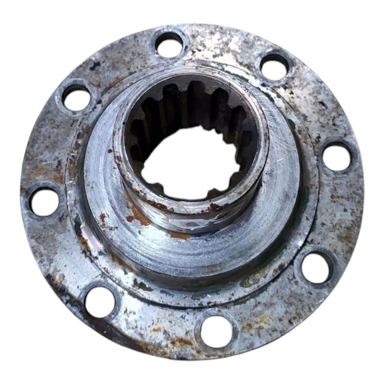 Flange Caixa Cambio Caminhão Mb 608 G224 13 Estrias   E4207 - Foto 3