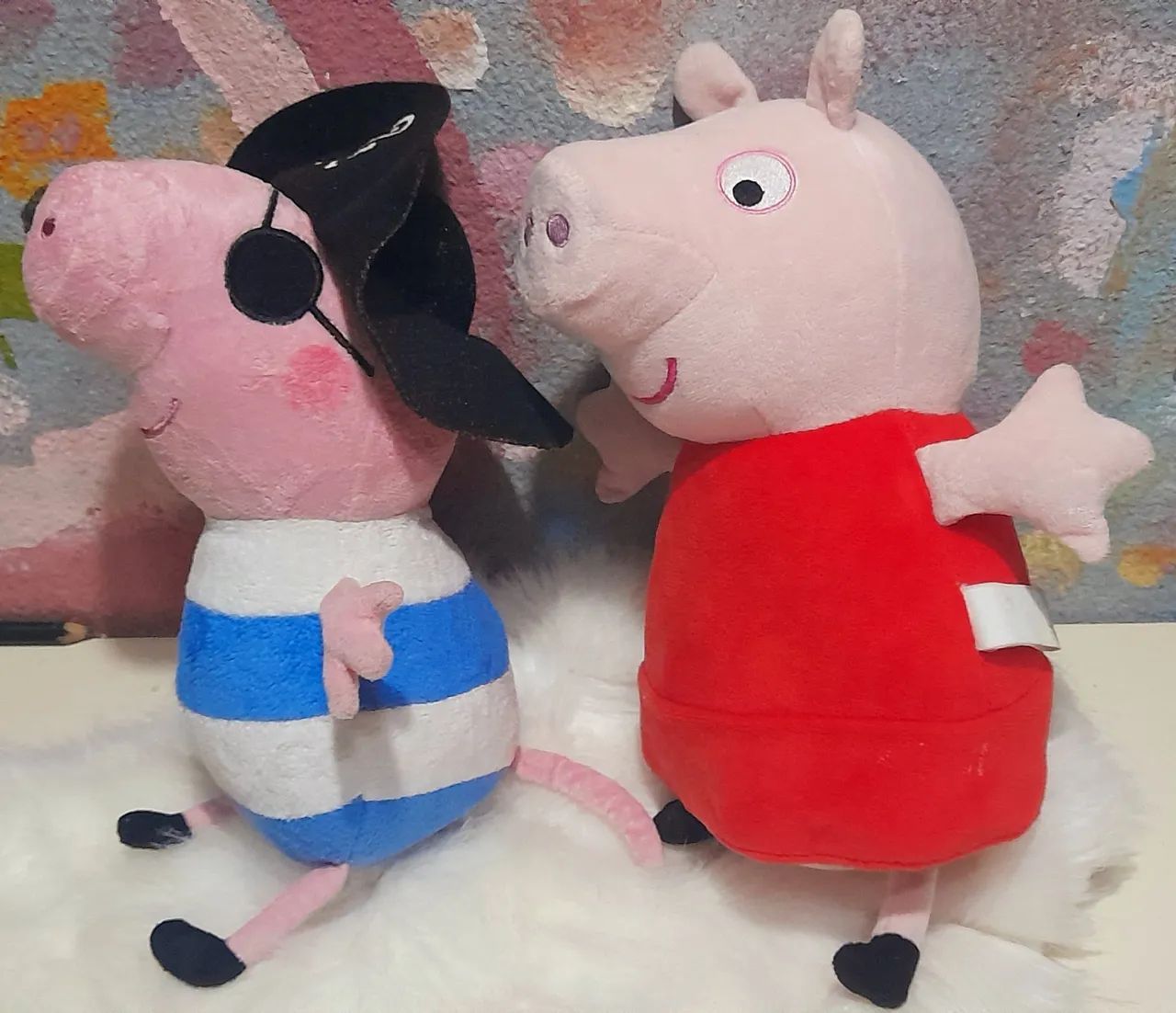 Pelúcias da Peppa Pig - Kit com 2 ( Peppa e George) - Foto 2