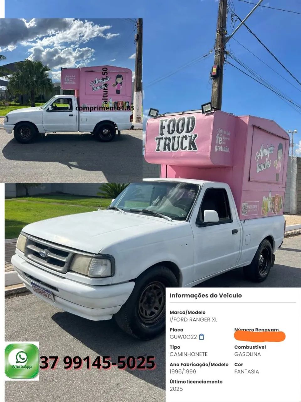 Food Truck Ford Ranger XL