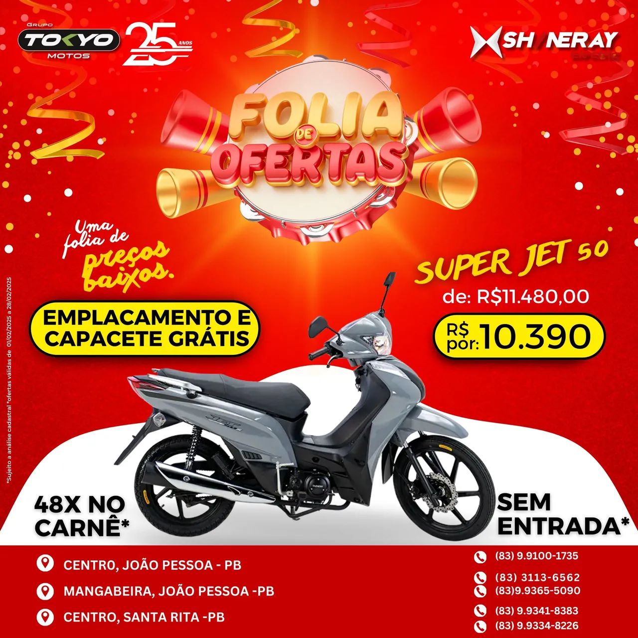 Motos zero entrada* 