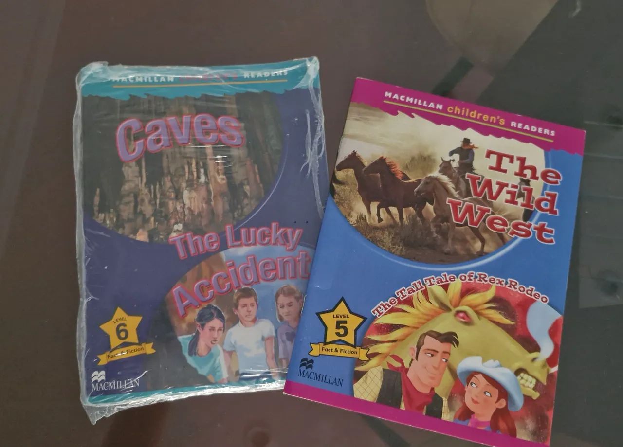 Livros - The Wild West e Caves