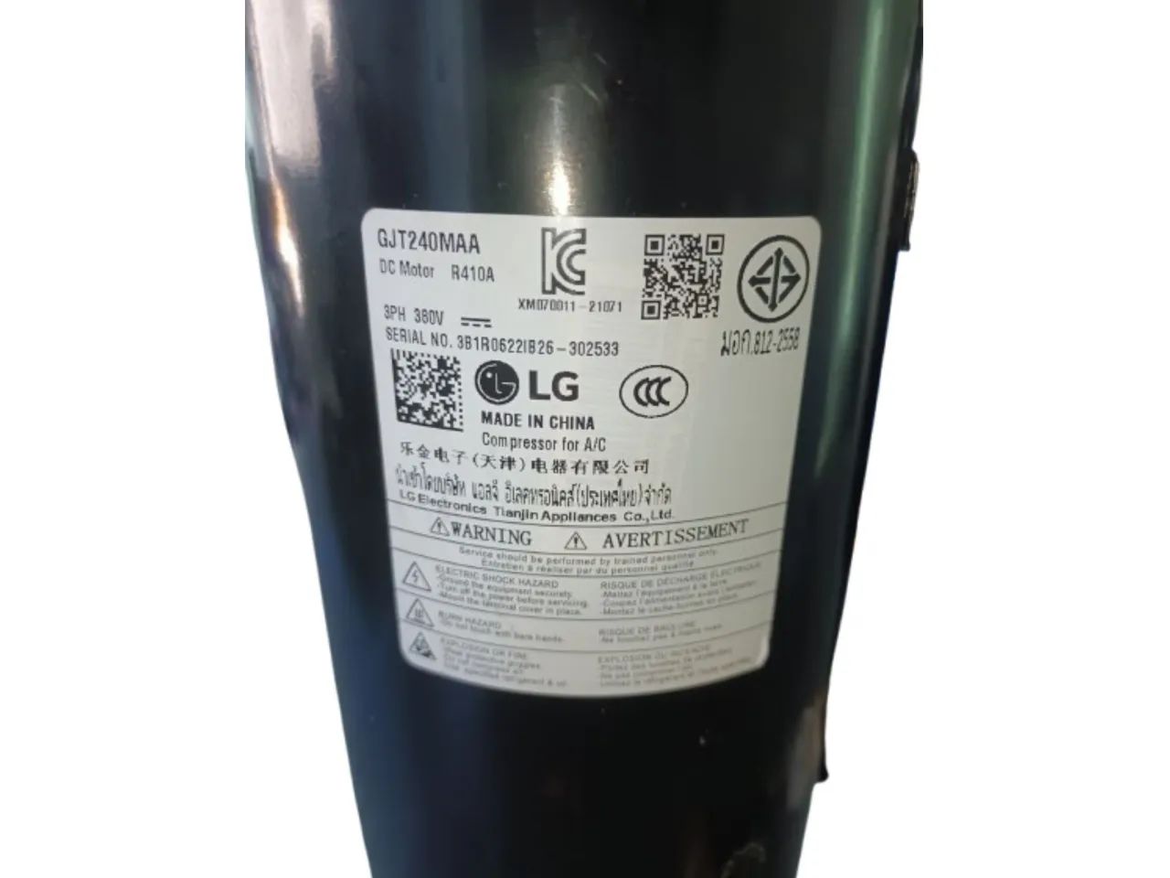 COMPRESSOR DC- GJT240MAA - Foto 2