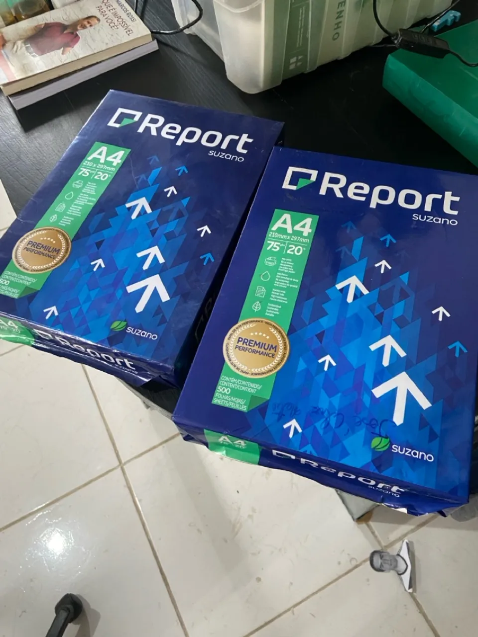 Papel A4 Report Suzano - 500 Folhas