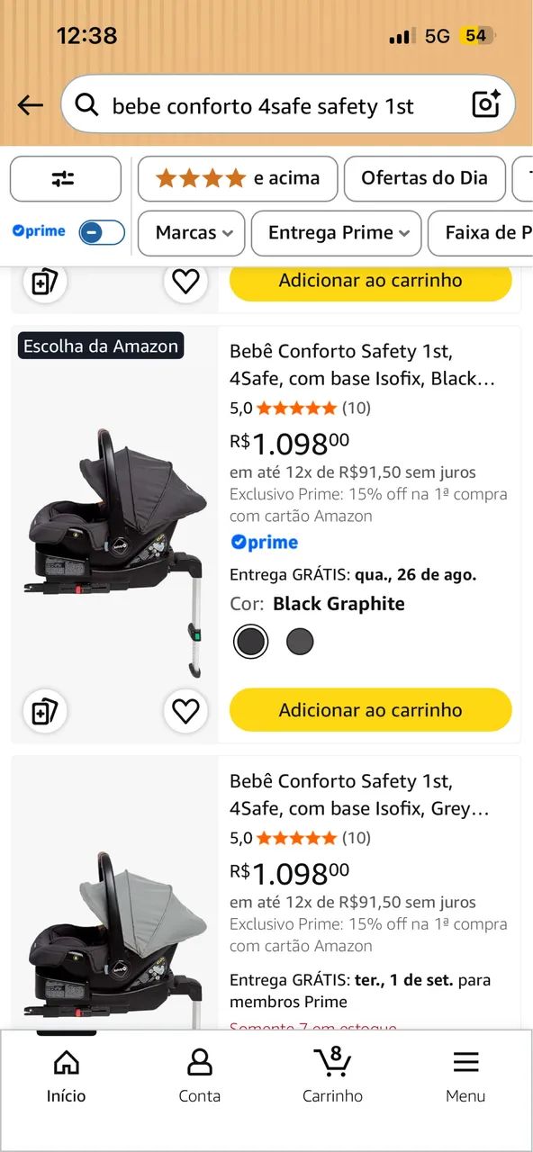 Bebê conforto Safety 1st + base isofix - Foto 3