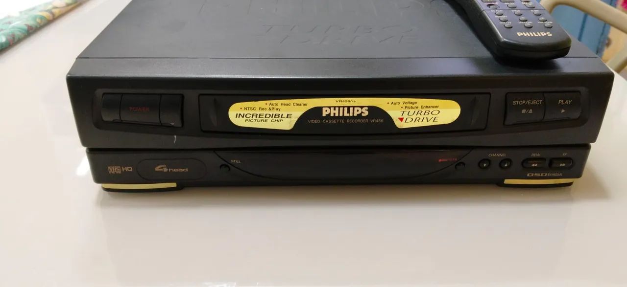 Vídeo cassete Philips  para colecionador