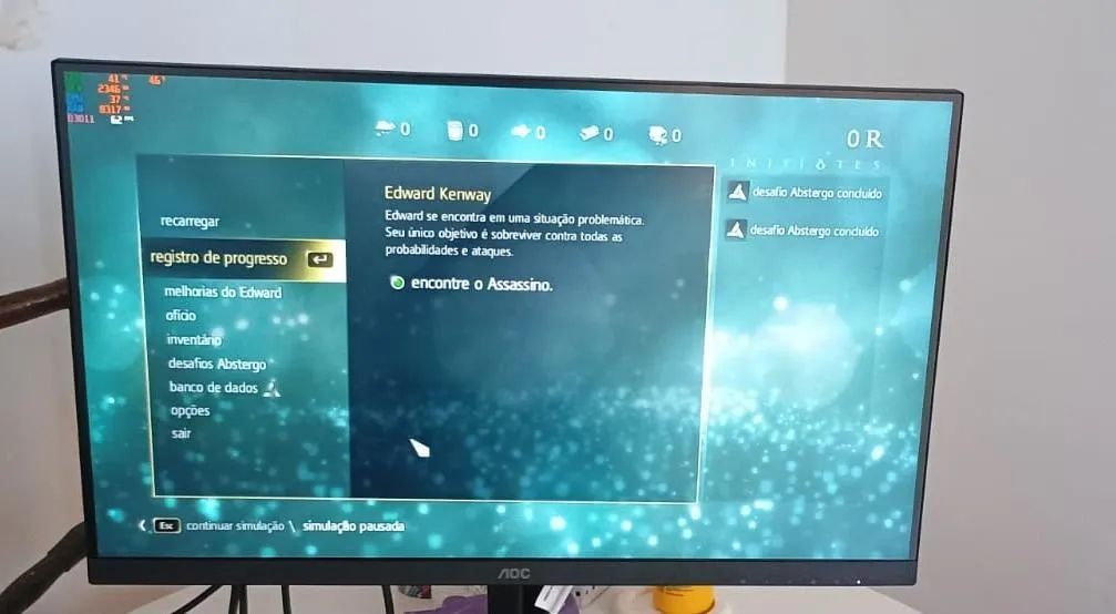 Monitor AOC com tela de 27'' 180hz