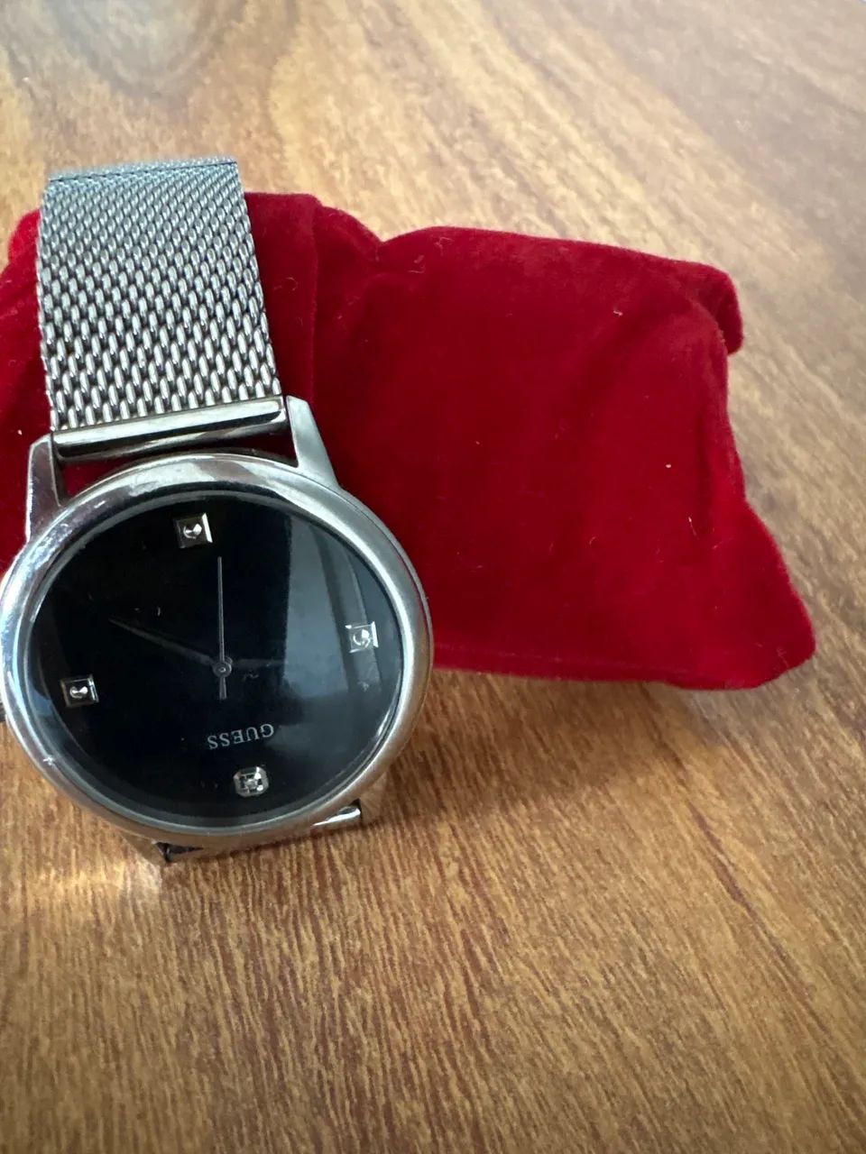 Relogio guess original, revisado jan26/ pulseira aco . Cx 39 mm, quartz - Foto 3