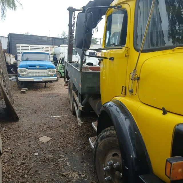 Caminhão Mercedes-Benz, modelo 1113, ano 80, no chassi. - Foto 4